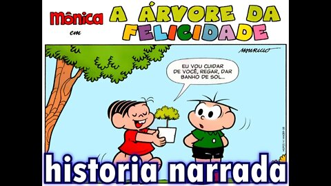 Mônica em-A árvore da felicidade | Gibis do Rapha