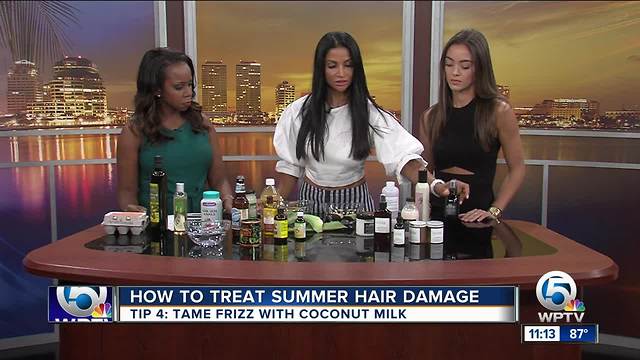 5 tips to treat summer hair damage