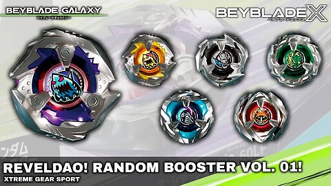 REVELADO BX-14 É O PRIMEIRO RANDOM BOOSTER DE BEYBLADE X com seu belo SHARKEDGE 3-60LF