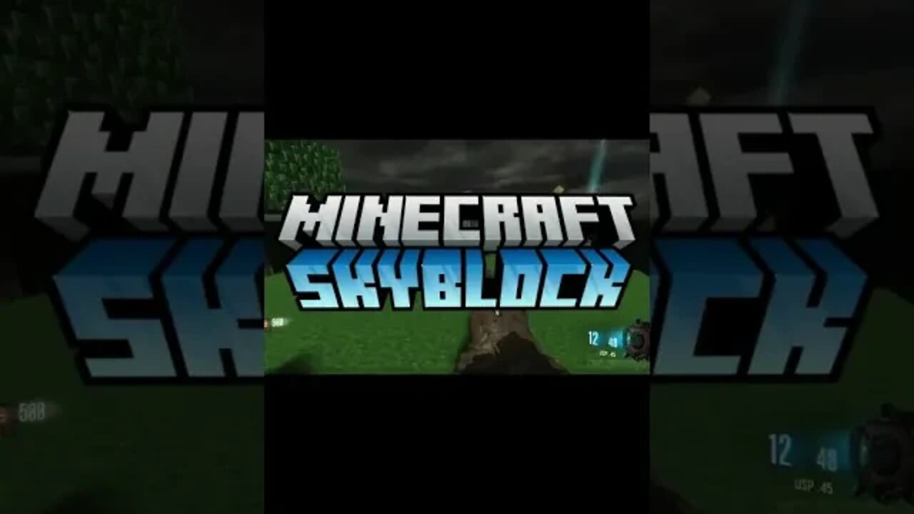 Skyblock but zombies....