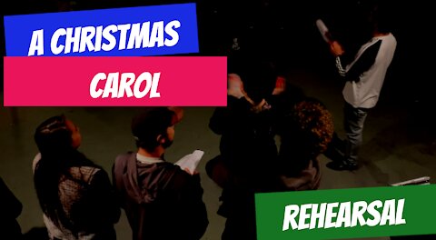 Christmas Carol 2020 Theatre - Our First Rehearsal