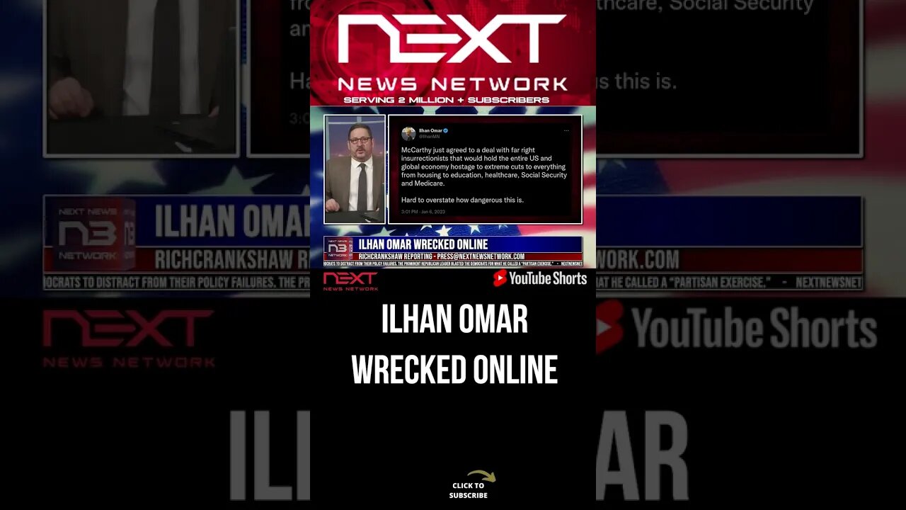 Ilhan Omar WRECKED Online #shorts