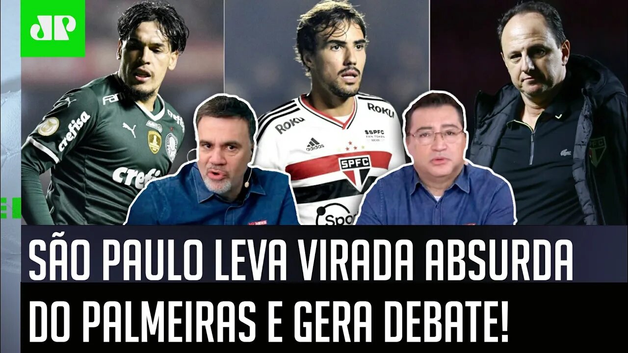 "Cara, o COMPORTAMENTO do São Paulo contra o Palmeiras..." Veja DEBATE após DERROTA do SPFC NO FIM!