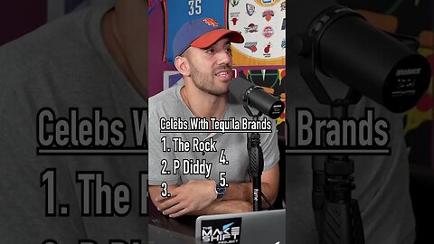 So Many Celebs Have Tequila Companies!! Can You Name 5?! #shorts