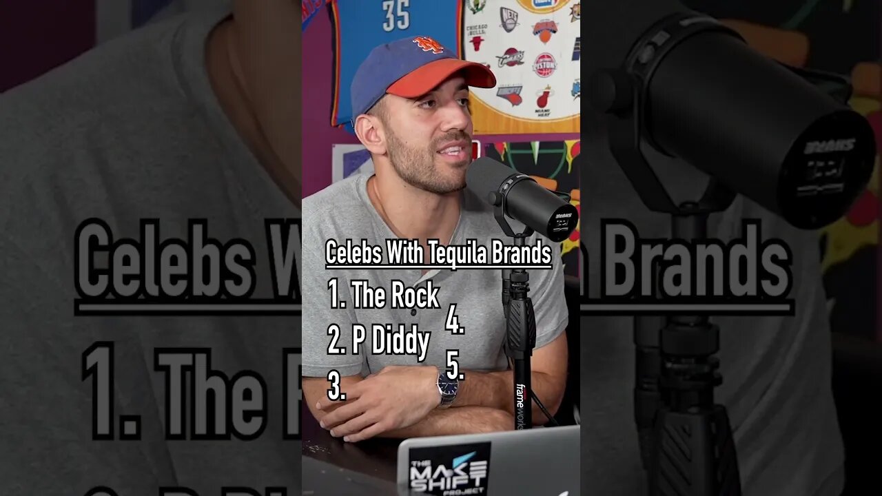 So Many Celebs Have Tequila Companies!! Can You Name 5?! #shorts