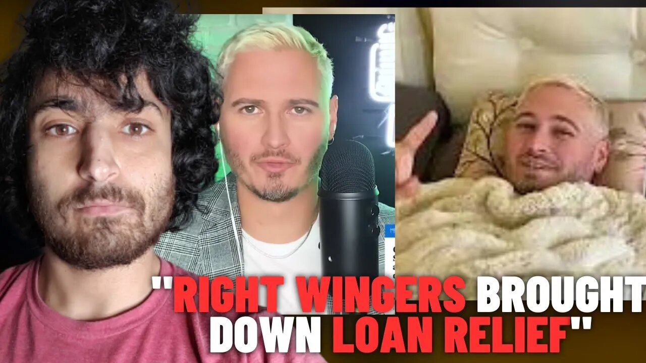 KYLE AKA "SECULAR TALK" ACTS AS IF RIGHT WINGERS ARE THE REASON YOU WON'T GET STUDENT DEBT RELIEF 🤣