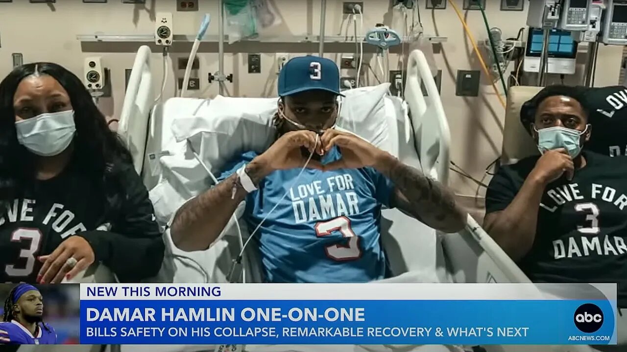 Damar Hamlin Thankful For A Second Chance