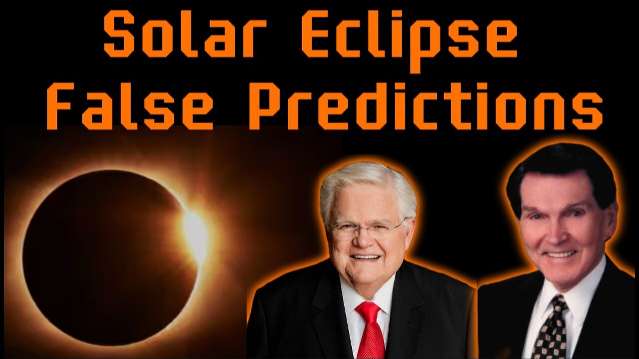 Solar Eclipse False Predictions and Prophets VS. The Words of Jesus!