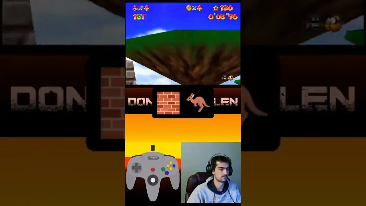 AWESOME 😱 TRICKS AND MOVES SUPER MARIO 64 😎 SPEEDRUN #shorts #mario #nintendo #speedrun