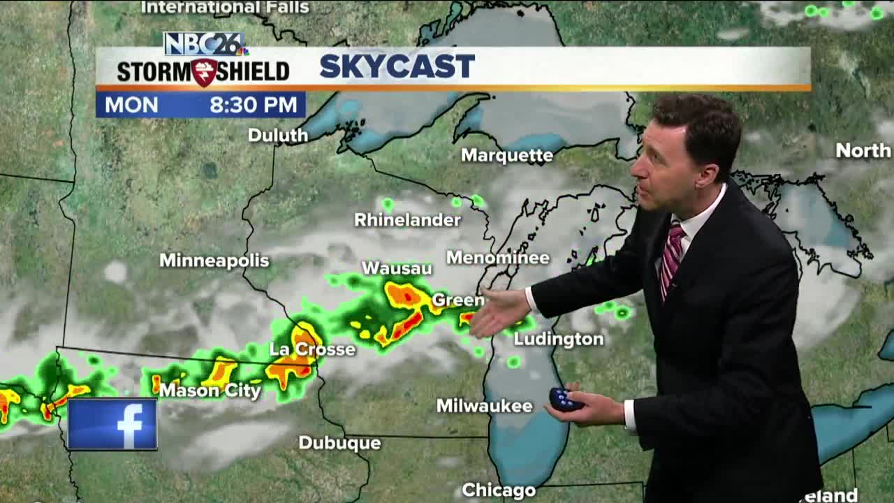 Michael Fish's NBC26 weather forecast