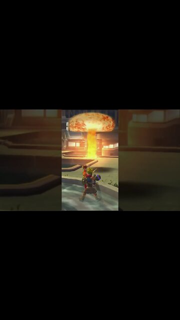 Jak Detonates A Nuke In Haven City #gaming #ps5 #shorts