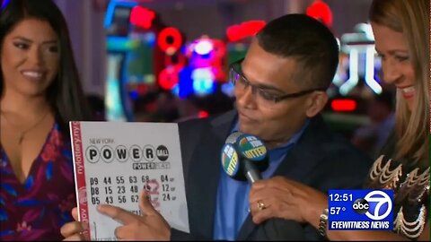 New York man claims $245.6 million Powerball jackpot