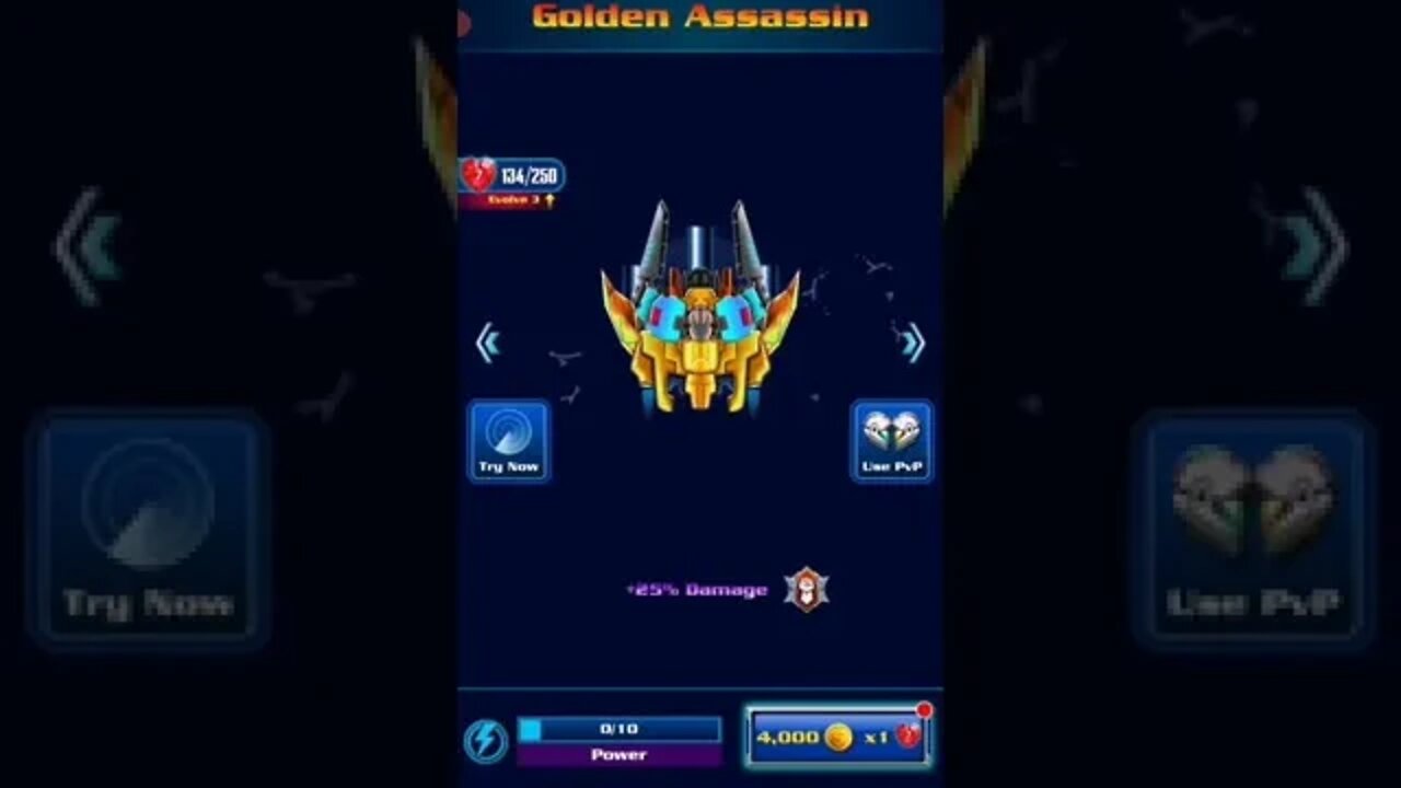 GALAXY ATTACK ALIEN SHOOTER - Unlock Golden Assassin 200 crystals