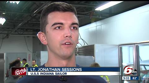 USS Indiana sailors give back to the community