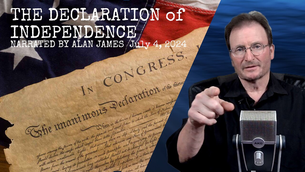 The Declaration of Independence Narrated by Alan James E75