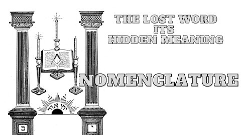 Nomenclature: The Lost Word Its Hidden Meaning by George H. Steinmetz 5/17