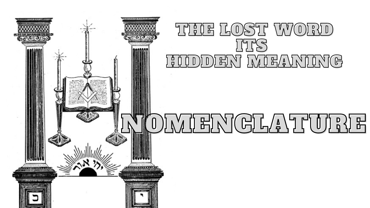 Nomenclature: The Lost Word Its Hidden Meaning by George H. Steinmetz 5/17