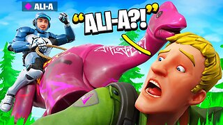 Trolling With ALI-A Emote! (Lil’ Diplodoculus)
