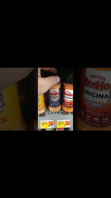 FOUND: Frank's RED HOT Seasonings! 🔥😮 #shorts