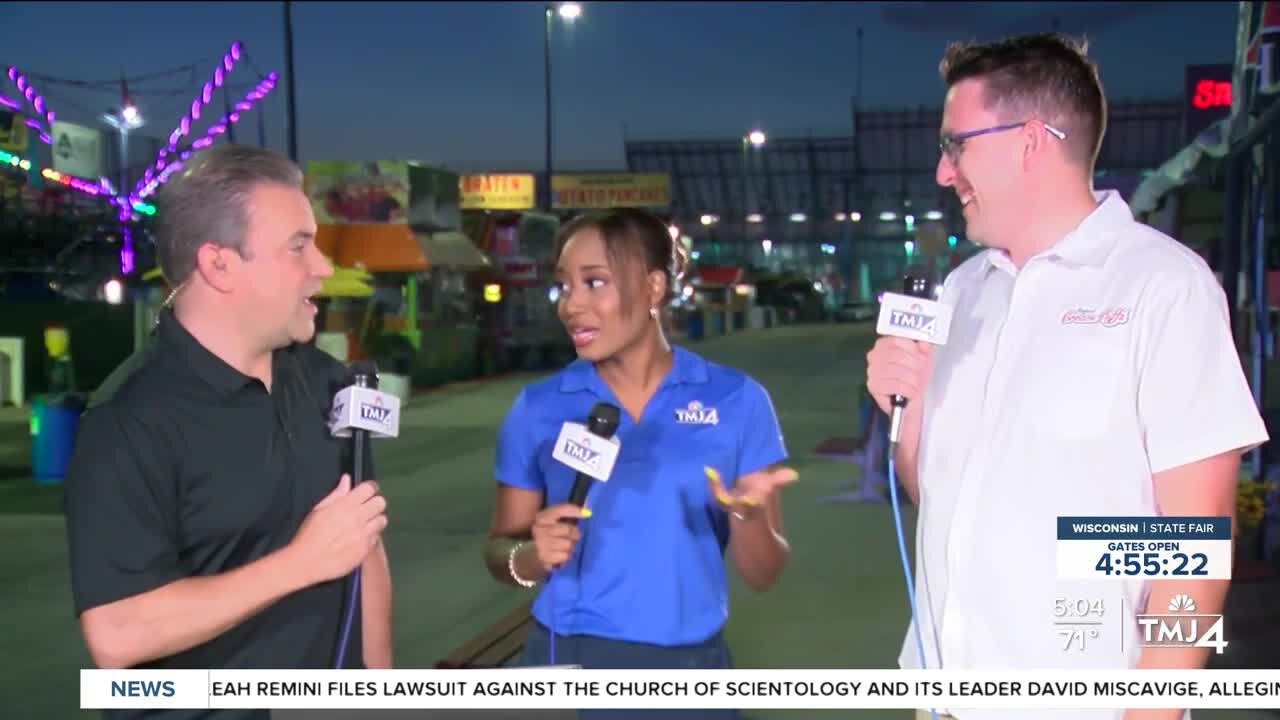 Kicking off the Wisconsin State Fair