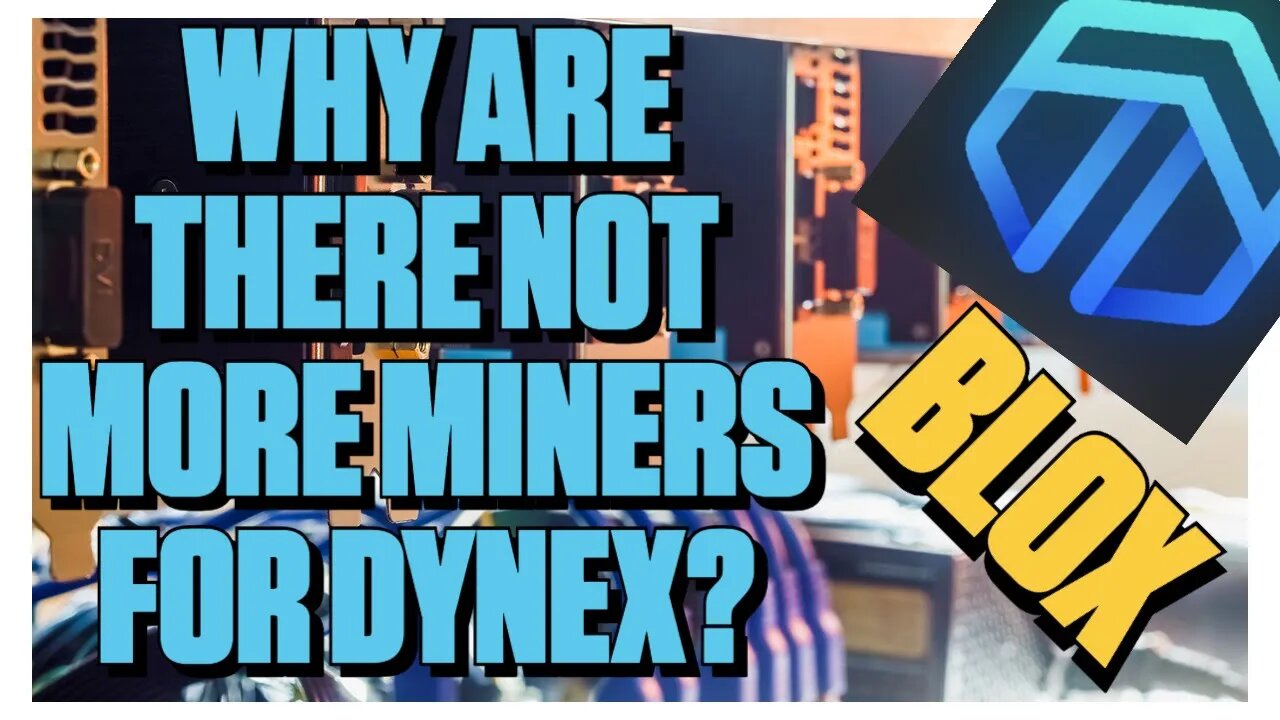 Why Are There Not More Miners For Dynex?