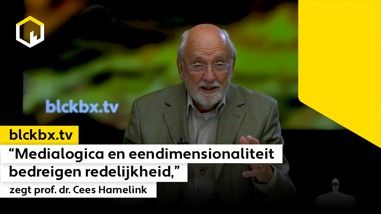 “Medialogica en eendimensionaliteit bedreigen redelijkheid,” zegt prof. dr. Cees Hamelink