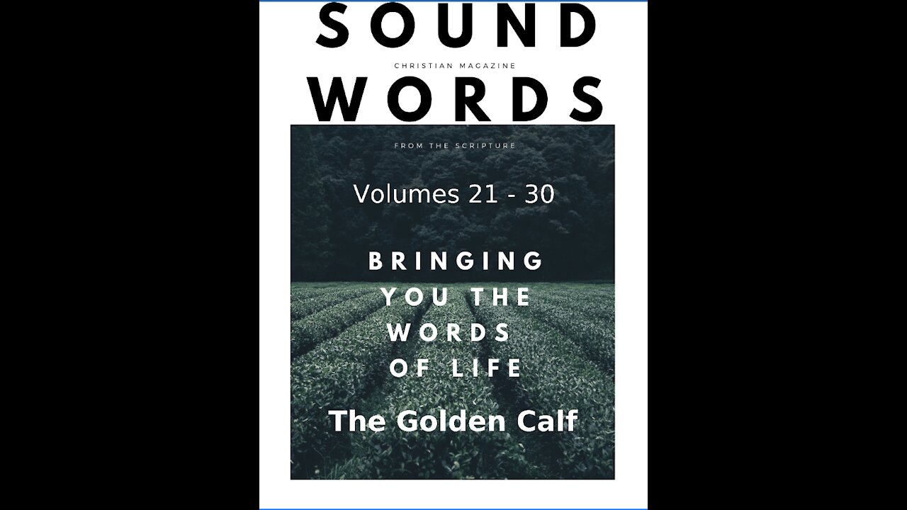 Sound Words, The Golden Calf