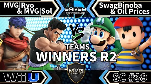 MVG|Ryo & MVG|Sol vs. SwagBinoba & Oil Prices - Teams SSB4 Winners R2 - Smash Conference 39