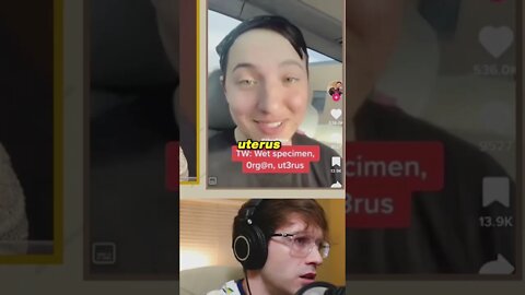 Trans Girls Displays Her UTERUS ON TIKTOK 🤮