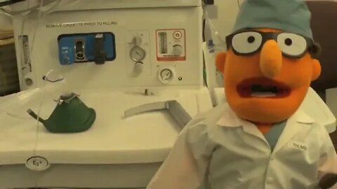 Muppet Surgery Equipment in the Operating room