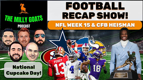 Bills Expose Lions, Eagles are State Champs, NFL Week 15, & Heisman Heist?!