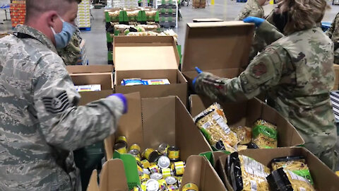 04/03/2020 Washington National Guard support food banks