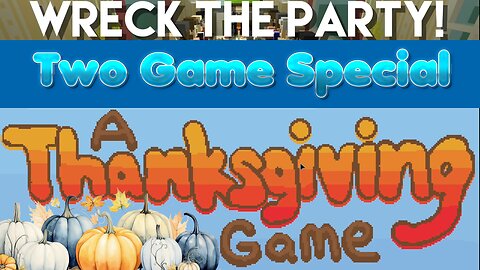 Happy Thanksgiving! Join Me With These Two Thanksgiving Themed Games! | Thanksgiving Special