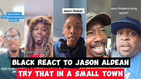 LEBERAL MAD AT Black People SUPPORT Jason Aldean