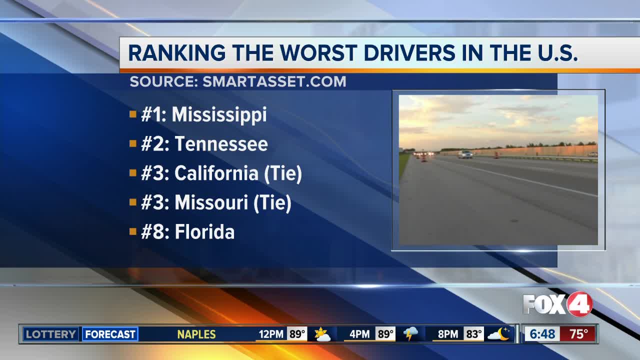 Florida no longer has the worst drivers in the nation, study finds