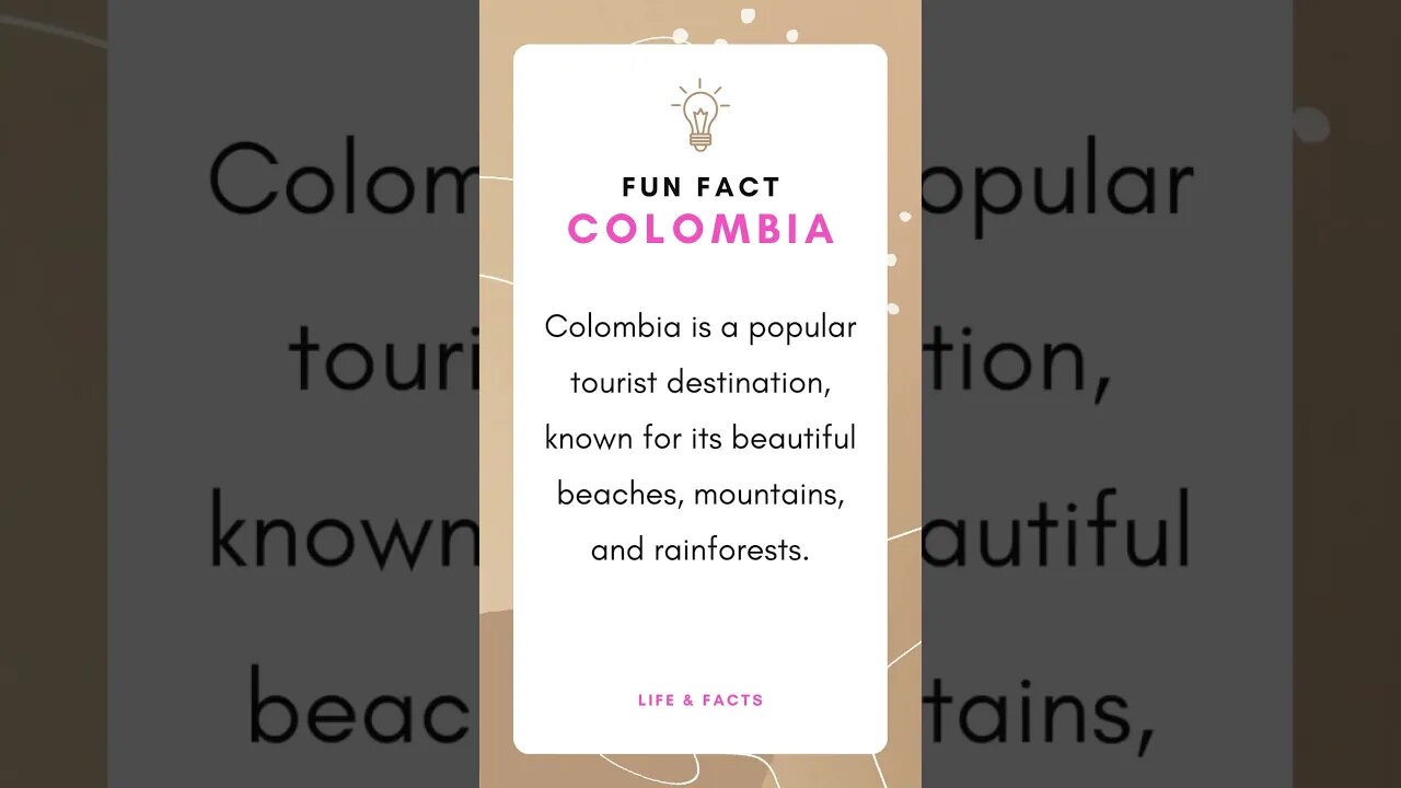 Fun Facts Colombia