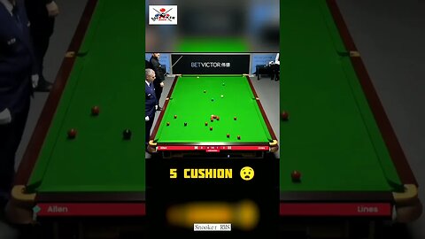 5 Cushions | Allen VS Lines | #snooker2023 #allen #lines #champion #foryou #shorts #games #matches