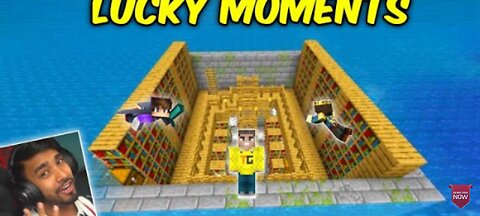 Luckiest moments of Indian Gamers in Minecraft | MINECRAFT