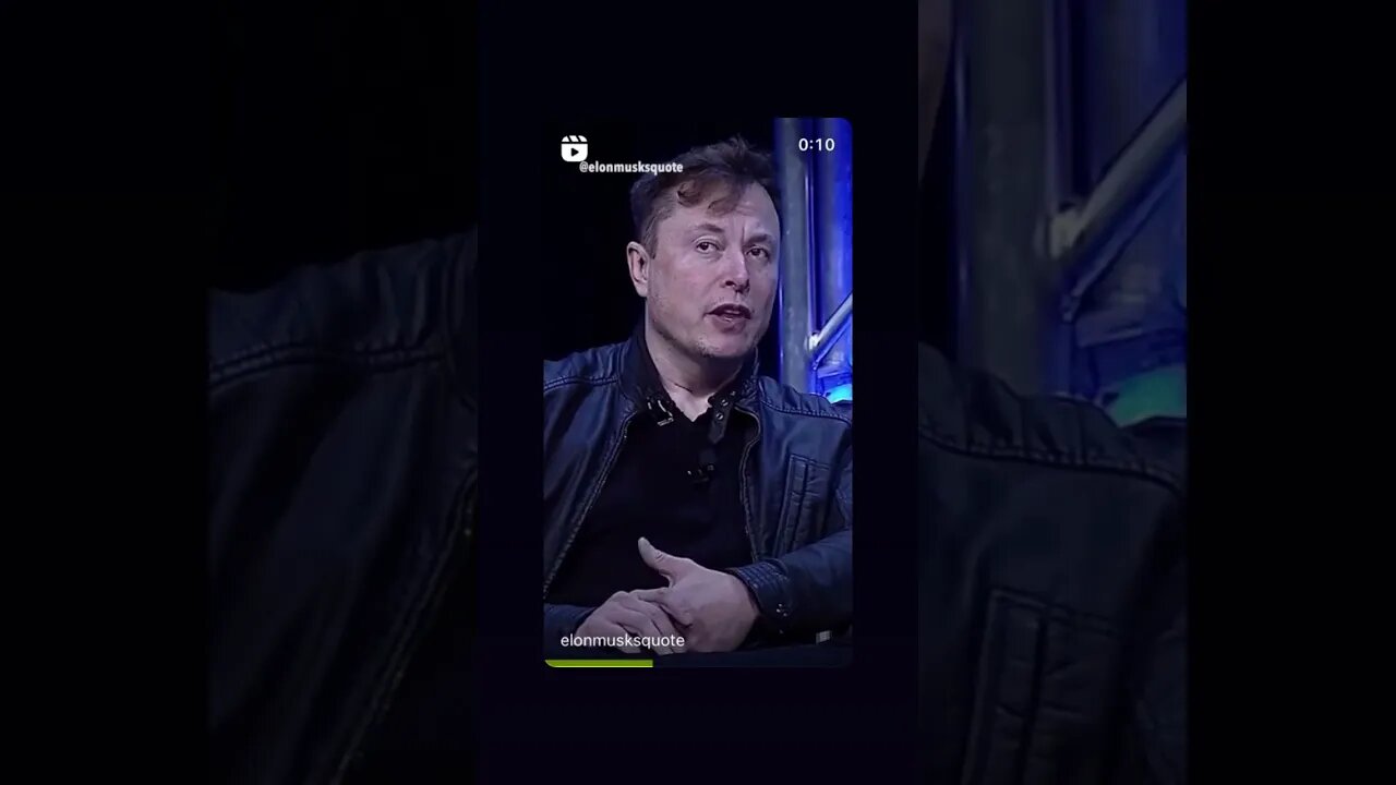 Everything is available for basically free #elonmusk #elonmuskmotivation #spacex #tesla