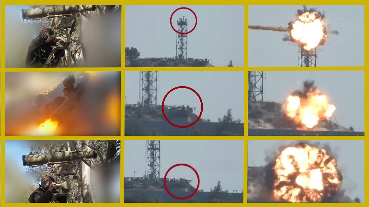 Watch Hezbollah Take Out 3 Targets in Birkat Risha Military Site