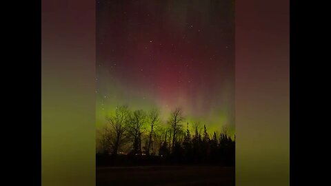 Tip of the Mitt Spring time Northern Lights