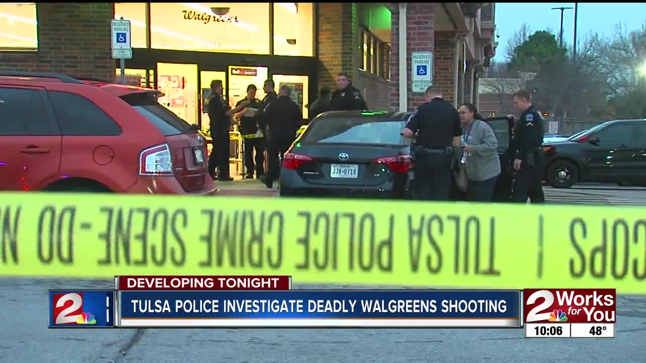 Investigation continues into deadly Walgreens shooting in south Tulsa