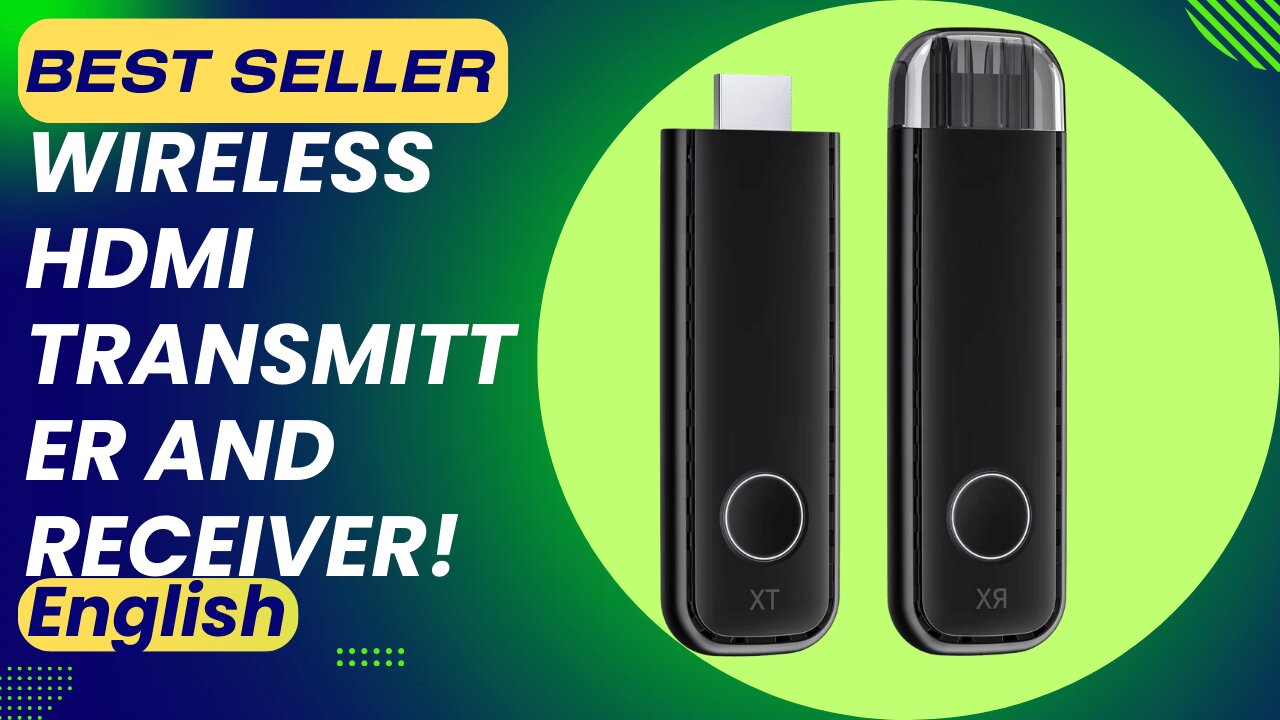 Wireless HDMI Transmitter and Receiver Review: Say Goodbye to Cable Clutter! Best Seller