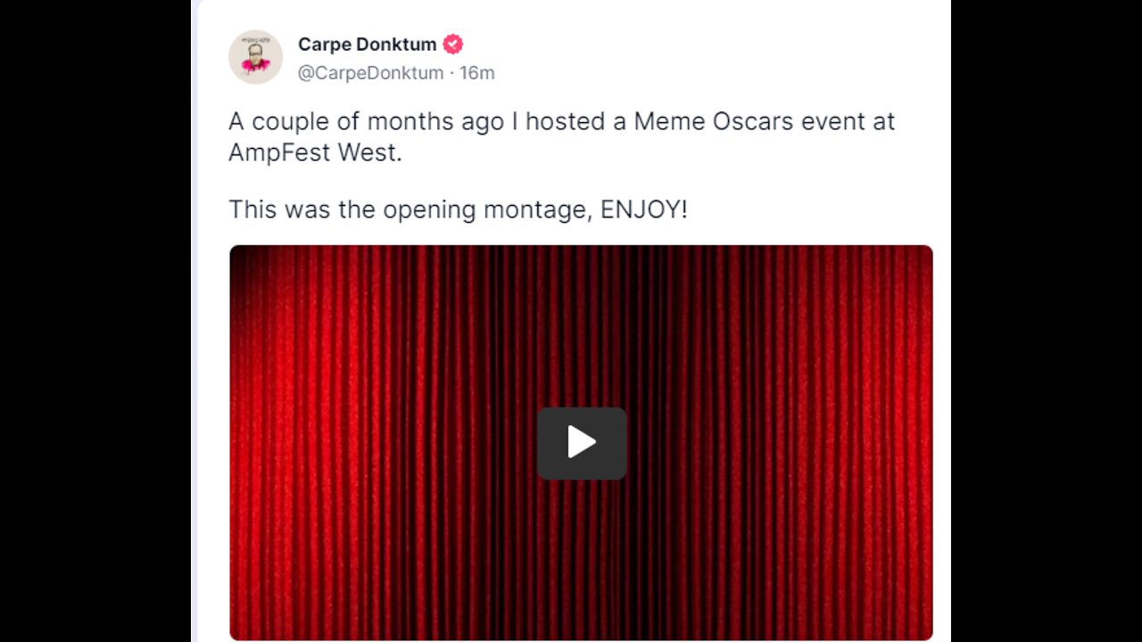 Meme Oscars - Opening Montage