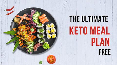 THE ULTIMATE KETO MEAL PLAN FREE