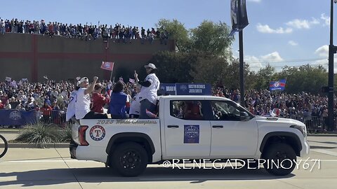 2023 Texas Rangers World Series Victory Parade Part 2