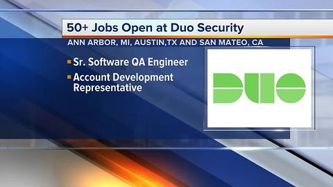 Workers Wanted: 50+ jobs open at Duo Security