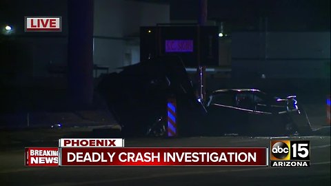 Woman killed, 3-year-old critically hurt in crash near 51st Avenue and Van Buren