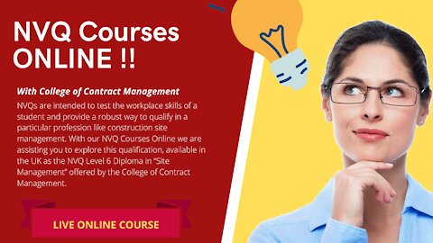 Study NVQ Courses Online in Site Management