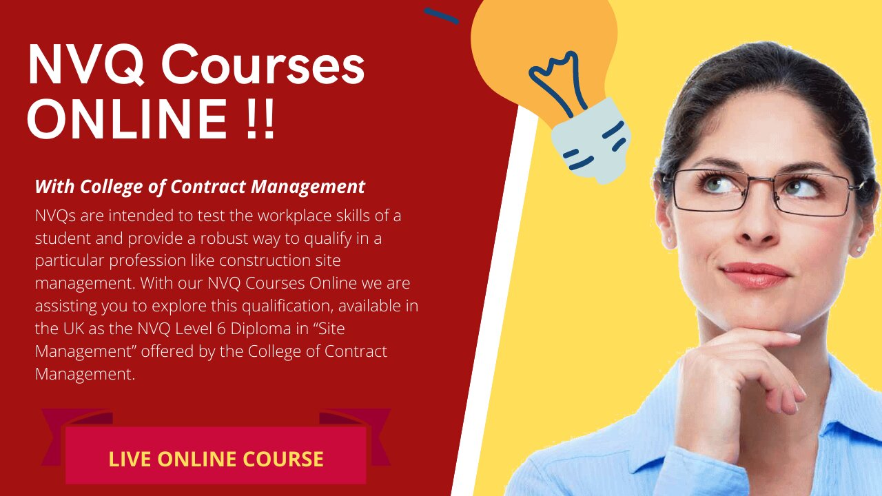 Study NVQ Courses Online in Site Management